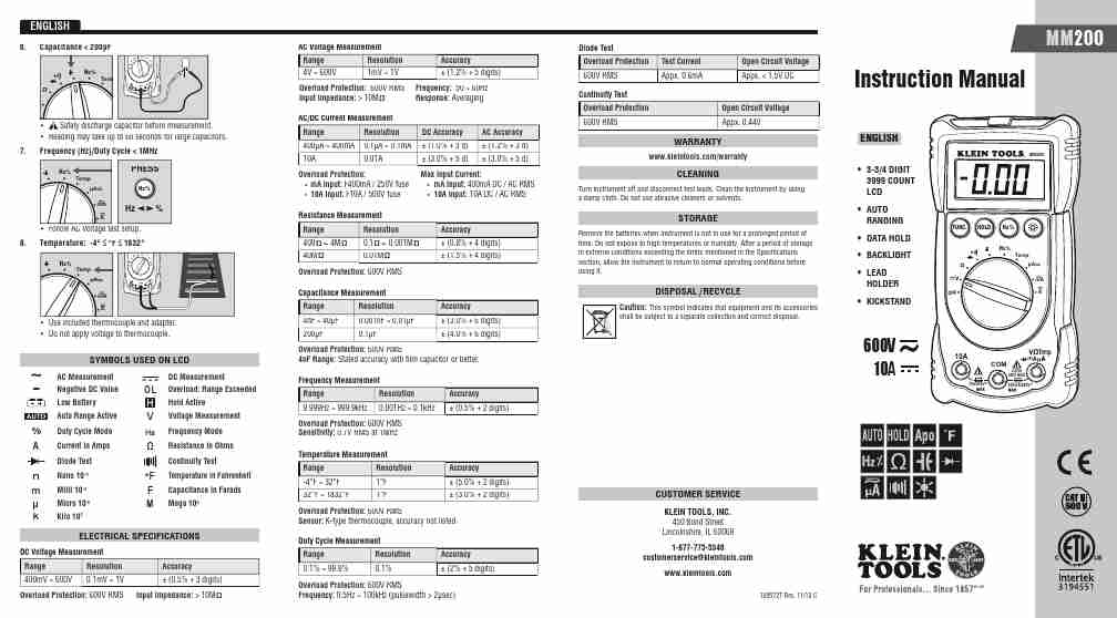 Klein Mm200 Manual-page_pdf